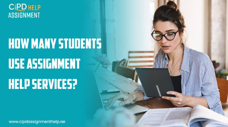 How many students use assignment help services