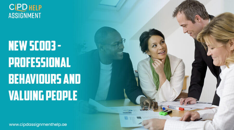 NEW 5CO03 Professional behaviours and valuing people