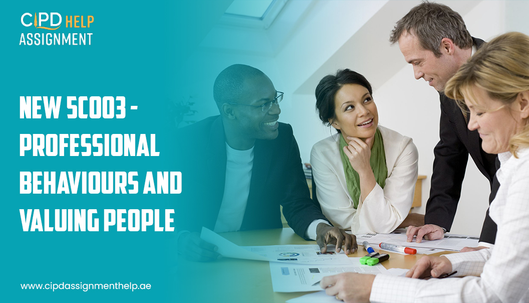 NEW 5CO03 Professional behaviours and valuing people