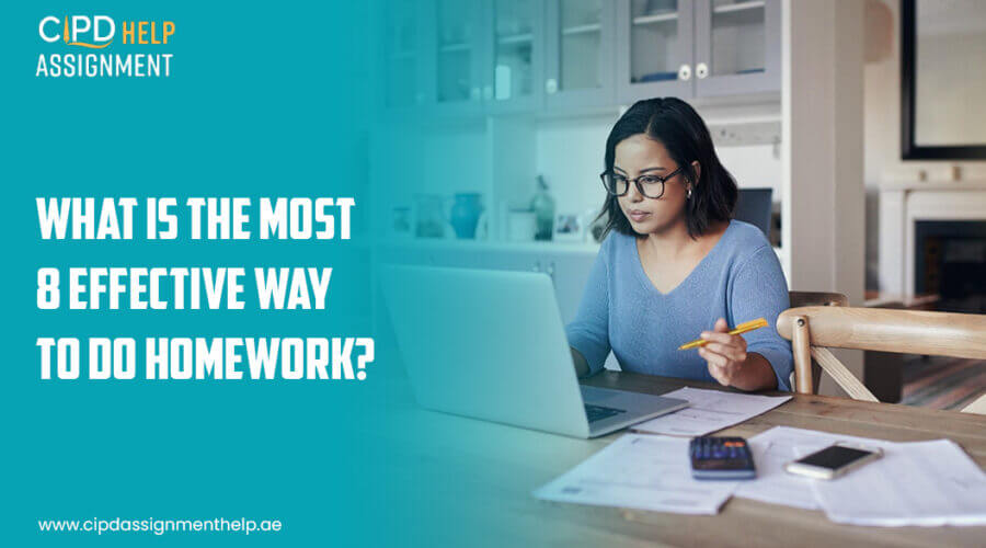 What is the most 8 effective way to do homework